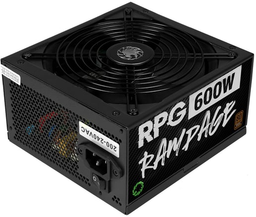 600W GameMax RPG Rampage 80 Plus Bronze PSU