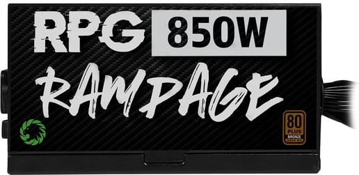 GameMax RPG Rampage 850W Semi-Modular Power Supply 80 Plus Bronze