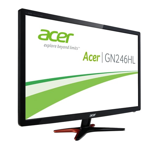 Acer GN246HLB 24 inch 3D 144Hz 1ms Gaming Monitor - Full HD, 1ms