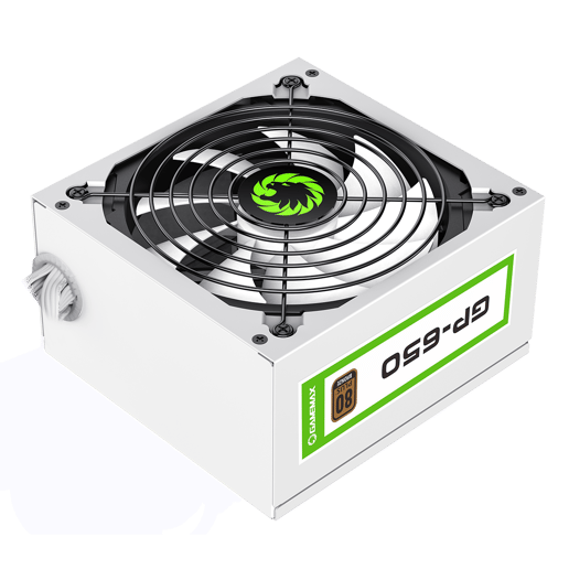 650W GameMax GP650 White 80 Plus Bronze PSU