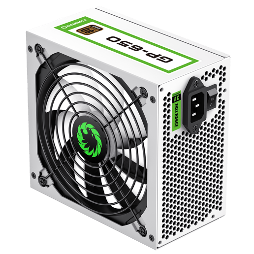 650W GameMax GP650 White 80 Plus Bronze PSU