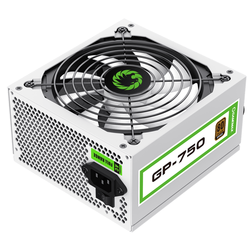 750W GameMax GP750 White 80 Plus Bronze PSU