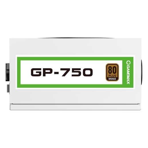 750W GameMax GP750 White 80 Plus Bronze PSU
