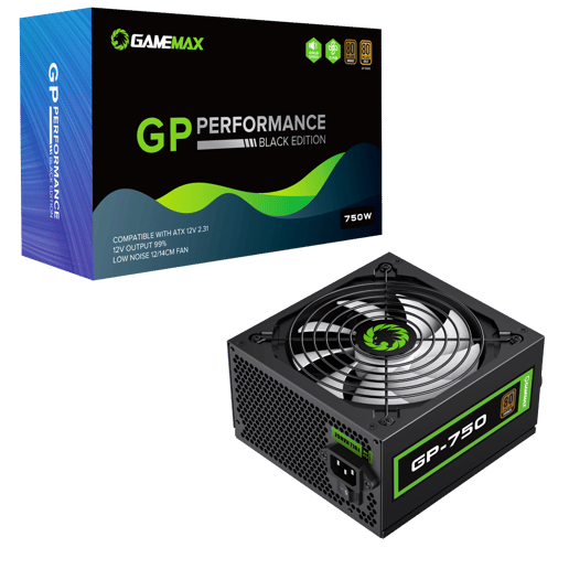 750W GameMax GP750 80 Plus Bronze PSU