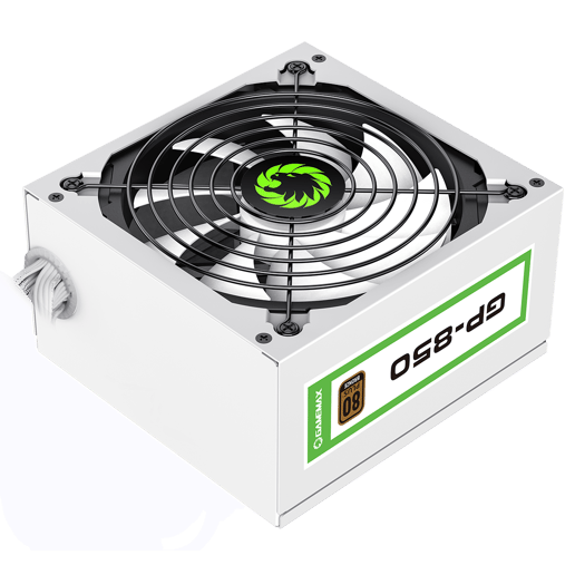 850W GameMax GP850 White 80 Plus Bronze PSU