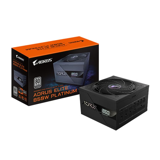 850W Gigabyte AORUS ELITE AE850PM PG5 Modular 80 Plus Platinum PSU