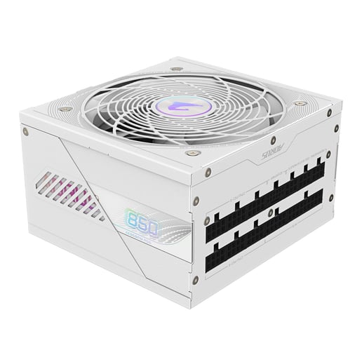 850W Gigabyte AORUS ELITE AE850PM PG5 ICE Modular 80 Plus Platinum PSU