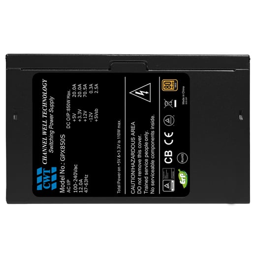 850W CWT GPX Modular 80 Plus Gold PSU
