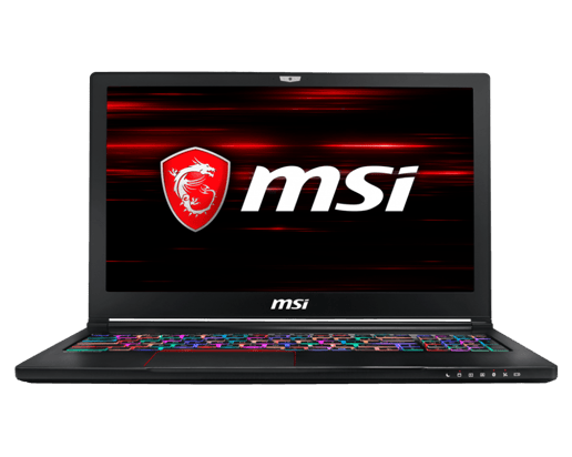 MSI GS63 Stealth 8RE 15.6" Laptop - Core i7 2.3GHz, 16GB RAM, 1TB
