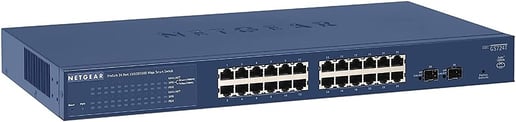 Netgear GS724Tv6 24-Port Gigabit Desktop Switch 
