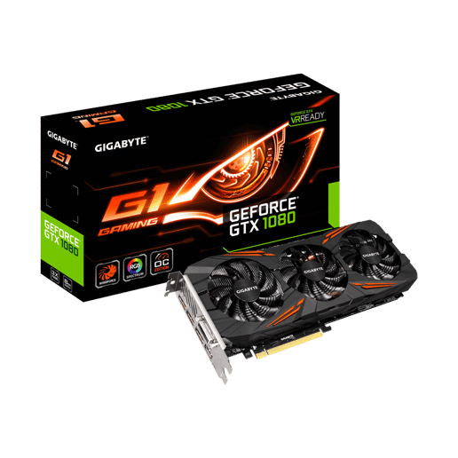 Gigabyte GeForce GTX 1080 G1 Gaming 8GB Graphics Card