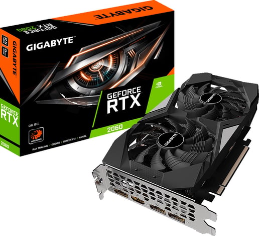 Gigabyte GeForce RTX 2060 6GB Graphics Card