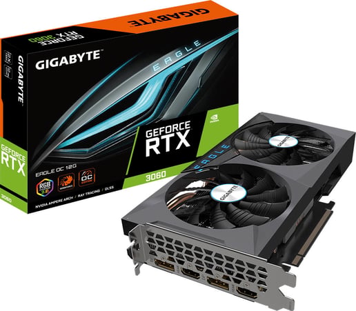 Gigabyte GeForce RTX 3060 EAGLE OC 12GB Graphics Card