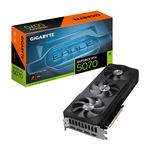 Gigabyte GeForce RTX 5070 EAGLE SFF OC 12GB GDDR7 Graphics Card