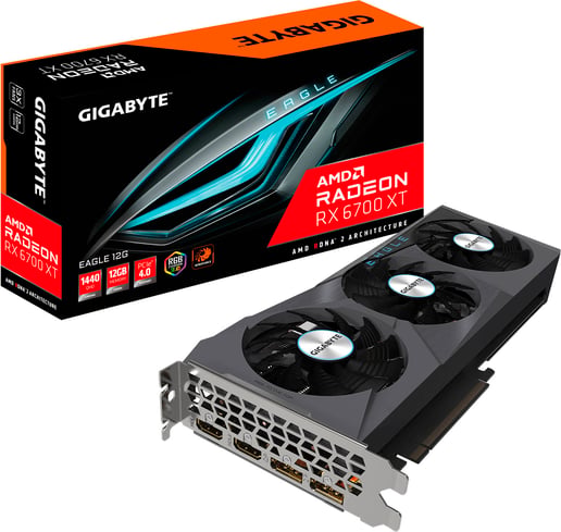 Gigabyte Radeon RX 6700 XT EAGLE 12GB Graphics Card