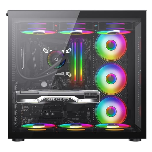 GameMax Infinity Mid Tower Case - Black 