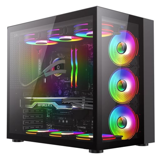 GameMax Infinity Mid Tower Case - Black 