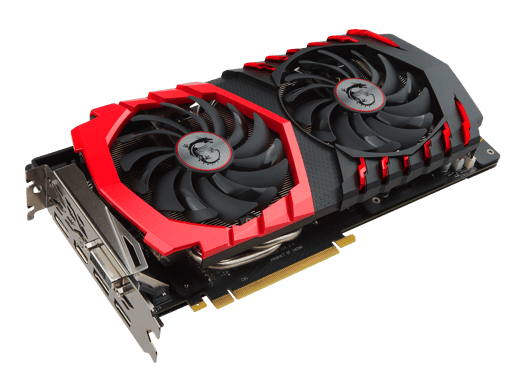 MSI GeForce GTX 1060 GAMING X OC 3GB Graphics Card