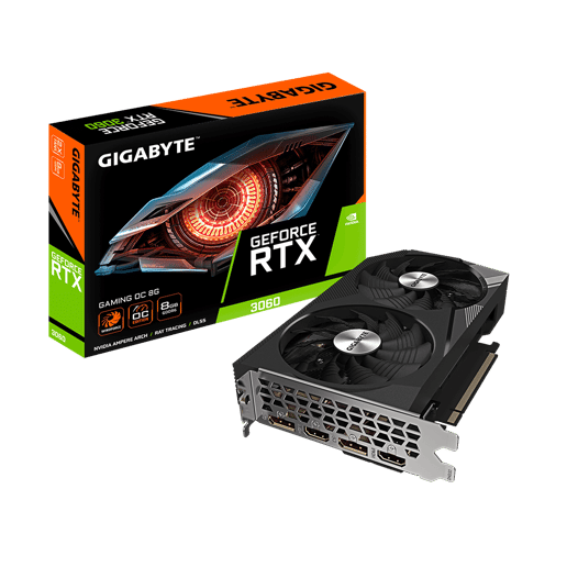 Gigabyte GeForce RTX 3060 GAMING OC 8GB GDDR6 Graphics Card