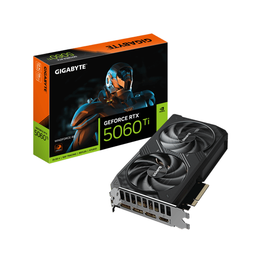 Gigabyte GeForce RTX 5060 Ti Windforce 8GB GDDR7 Graphics Card