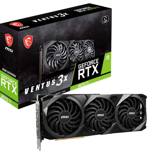 MSI GeForce RTX 3070 Ti Ventus 3X 8GB Graphics Card