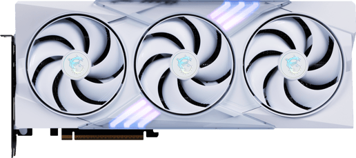 MSI GeForce RTX 5070 GAMING TRIO WHITE OC 12GB GDDR7 Graphics Card