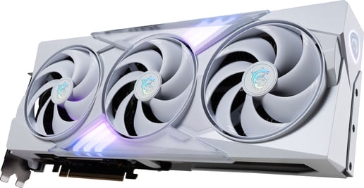 MSI GeForce RTX 5080 GAMING TRIO WHITE OC 16GB GDDR7 Graphics Card
