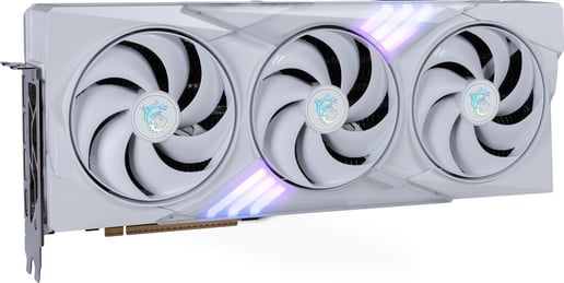 MSI GeForce RTX 5080 GAMING TRIO WHITE OC 16GB GDDR7 Graphics Card