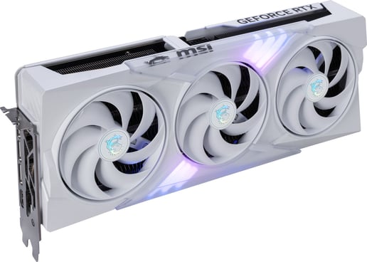 MSI GeForce RTX 5080 GAMING TRIO WHITE OC 16GB GDDR7 Graphics Card