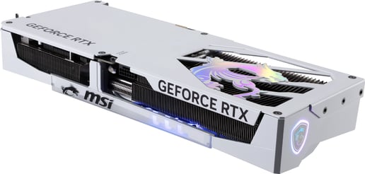 MSI GeForce RTX 5080 GAMING TRIO WHITE OC 16GB GDDR7 Graphics Card