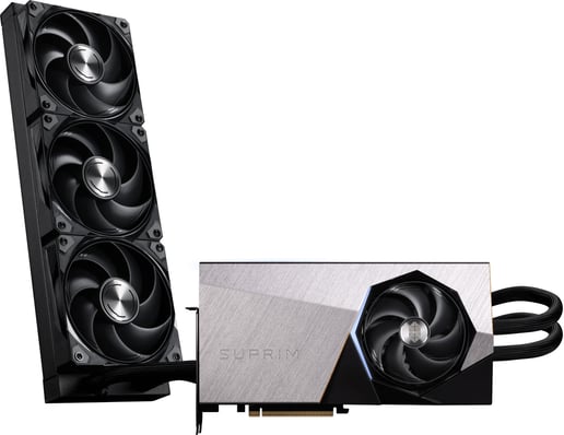 MSI GeForce RTX 5090 SUPRIM LIQUID SOC 32GB GDDR7 Graphics Card