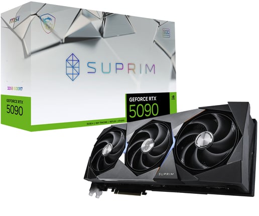 MSI GeForce RTX 5090 SUPRIM SOC 32GB GDDR7 Graphics Card