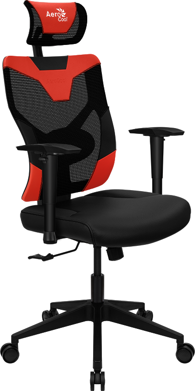 Aerocool Guardian Ergonomic Gaming Chair in Champion Red
