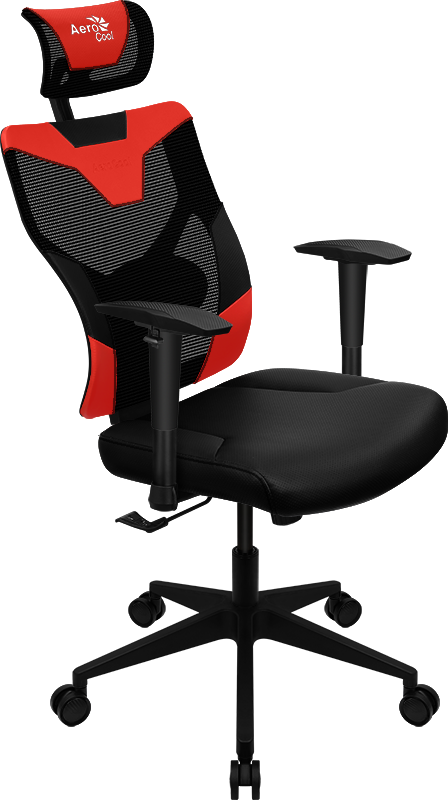 Aerocool Guardian Ergonomic Gaming Chair in Champion Red