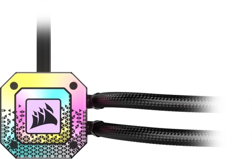 Corsair iCUE H100i ELITE CAPELLIX XT 240mm AiO Liquid CPU Cooler in Black
