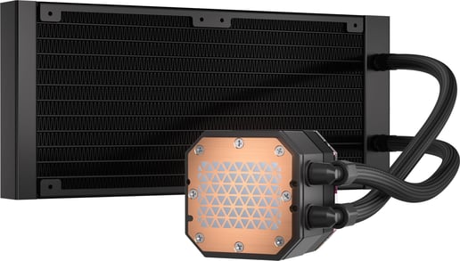 Corsair iCUE H100i ELITE CAPELLIX XT 240mm AiO Liquid CPU Cooler in Black