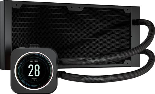 Corsair iCUE H100i ELITE LCD Display 240mm Liquid CPU Cooler
