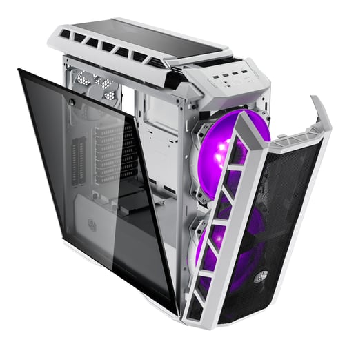 Cooler Master MasterCase H500P Mesh Mid Tower Gaming Case - White 