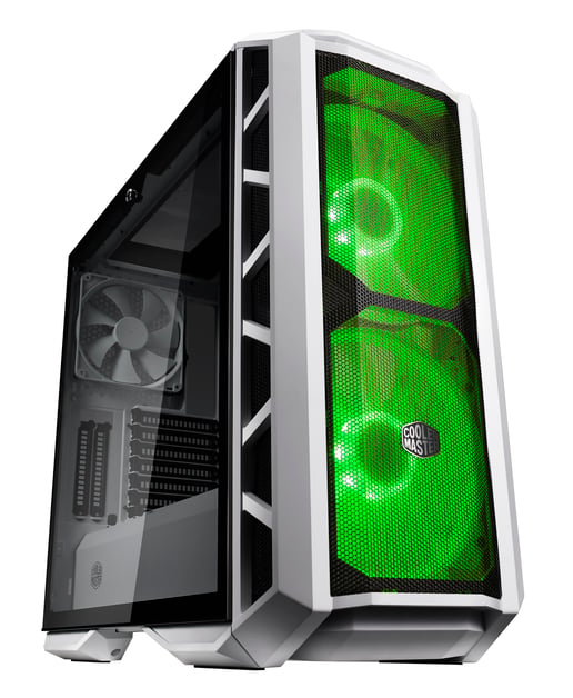 Cooler Master MasterCase H500P Mesh Mid Tower Gaming Case - White 