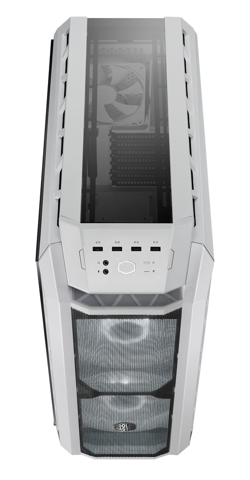 Cooler Master MasterCase H500P Mesh Mid Tower Gaming Case - White 