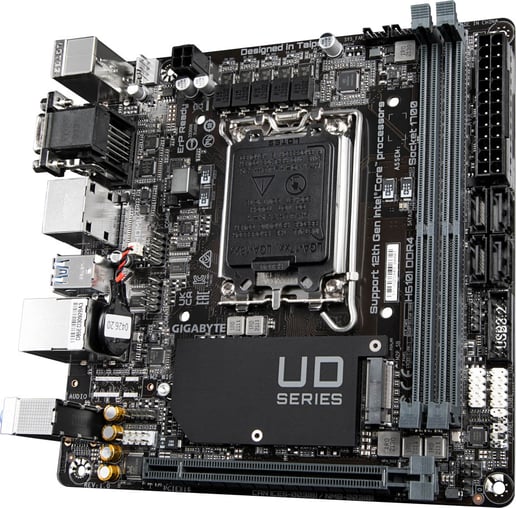Gigabyte H610I DDR4 ITX Motherboard for Intel LGA1700 CPUs
