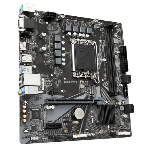 Gigabyte H610M H mATX Motherboard for Intel LGA1700 CPUs