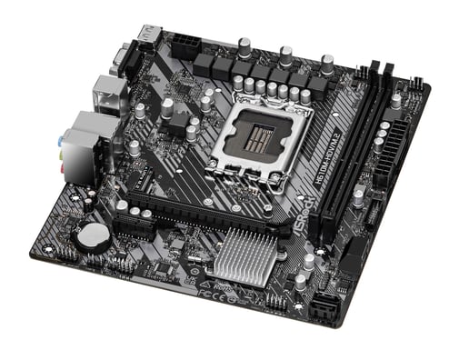 ASRock H610M-HDV/M.2 R2.0 mATX Motherboard for Intel LGA1700 CPUs