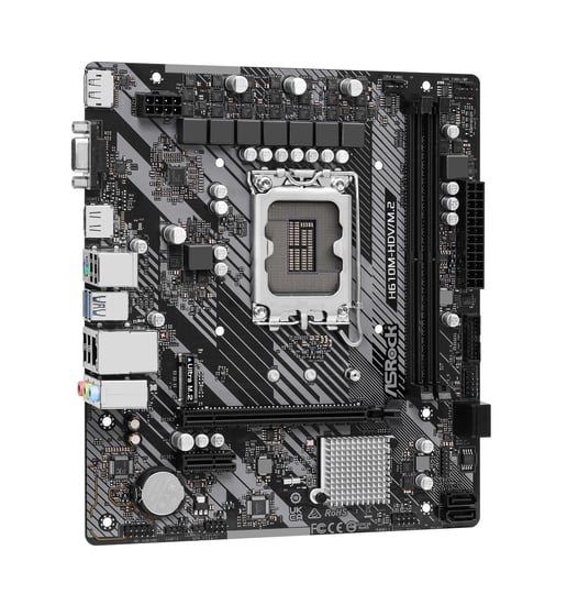 ASRock H610M-HDV/M.2 R2.0 mATX Motherboard for Intel LGA1700 CPUs