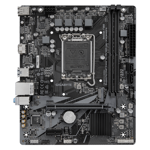 Gigabyte H610M K DDR4 mATX Motherboard for Intel LGA1700 CPUs