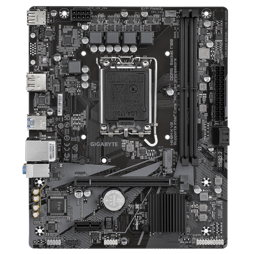 Gigabyte H610M K V2 mATX Motherboard for Intel LGA1700 CPUs