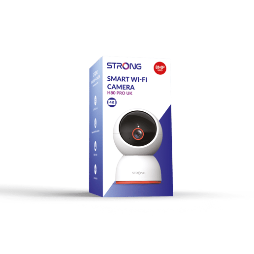 Strong H80 PRO 8MP Wireless Indoor Pan/Tilt Cloud Camera with Remote Viewing
