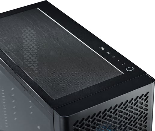Cooler Master Elite 502 Mid Tower Case - Black 