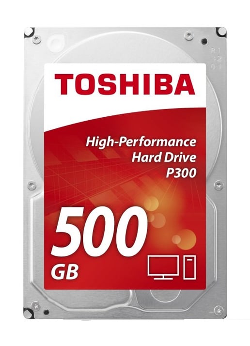 Toshiba P300 500GB SATA III 3.5" Hard Drive - 7200RPM, 64MB Cache