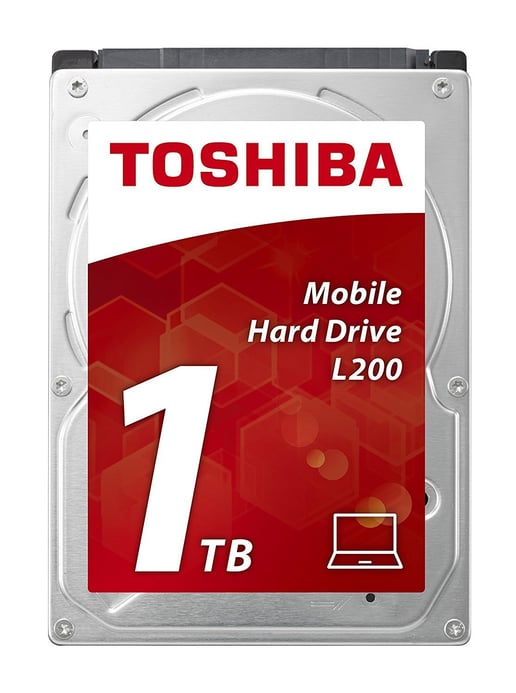 Toshiba L200 1TB SATA II 2.5" Hard Drive - 5400RPM, 8MB Cache